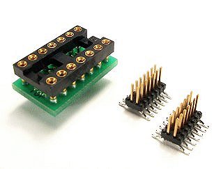 PA-DSO-1403-D310-14/2 SOIC Emulator Adapter - 14 Pin DIP 0.3