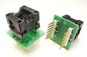 PA14SO1-03-6  Programming Adapter for 14 Pin SOIC Wired 1:1