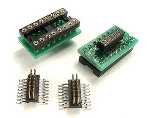 PA-DSO-1603-D420-16/2 SOIC Emulator Adapter - 16 Pin DIP 0.3" Board and Two 16 Pin 0.420" SO-Plugs