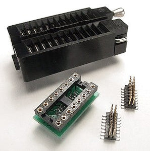 PA-DSO-1603-D250-16/2 SOIC Emulator Adapter - 16 Pin DIP 0.3" Board and Two 16 Pin 0.250" SO-Plugs