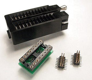 PA-DSO-1603-D310-16/2 SOIC Emulator Adapter - 16 Pin DIP 0.3" Board and Two 16 Pin 0.310" SO-Plugs