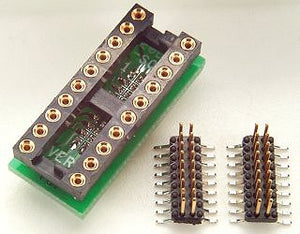 PA-D SO-1803-D310-18/2 SOIC Emulator Adapter - 18 Pin DIP 0.3" Board and Two 18 Pin 0.310" SO-Plugs