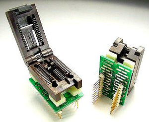 PA18SO1-08H-6  SOIC to DIP Programming Adapter Wired 1:1