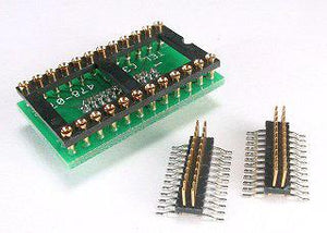 PA-DSO-2406-D420-24/2 Emulator Adapter for 24 pin SOIC with DIP 0.6" Board and Two 24 pin 0.420" SO-plugs