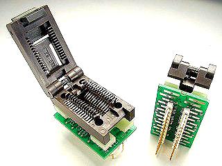 PA24SO1-06H-3  SOIC to DIP Programming Adapter Wired 1:1