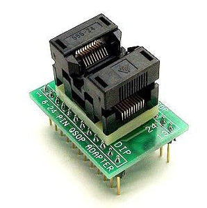 PA24QS-OT QSOP to DIP Programming Adapter 24 Pin Wired 1:1