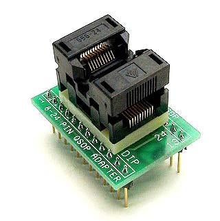 PA24QS-OT QSOP to DIP Programming Adapter 24 Pin Wired 1:1