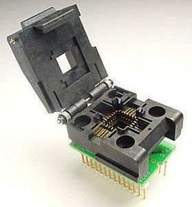 PA28-28Z  PLCC to DIP Programming Adapter 28 Pin Wired 1:1