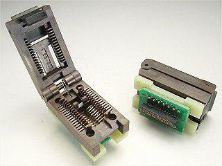 PA-SOD-2806-16 SOIC Prototyping Adapter Top - 16 Pin 330 mil Wide SOIC Test Socket to 50x50 Receptacle Header