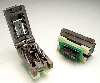 PA-SOD-2808-18 SOIC Prototyping Adapter Top - 18 Pin 300 mil Wide SOIC Test Socket to 50x50 Receptacle Header