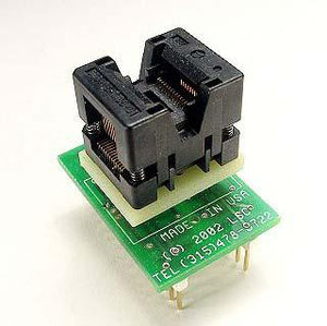 PA28SS-OT-6  SSOP to DIP Programming Adapter Wired 1:1