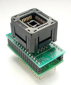 PA32-24-1P6 PLCC Programming adapter for National 2758A/B. 600 mil Span DIP Plug. Auto-Eject PLCC Socket