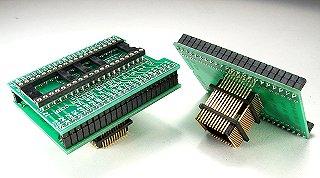 PA44-DP-PP Emulator Adapter for 44 Pin PLCC Wired 1:1