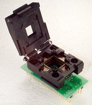 PA51-44Z Programming Adapter for 8051 Family PLCC to DIP with Lidded Socket