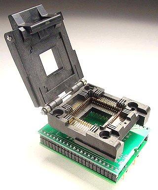 PA451-68Z Programming Adapter for 87C451 PLCC in 87C51 Footprint with Lidded Socket