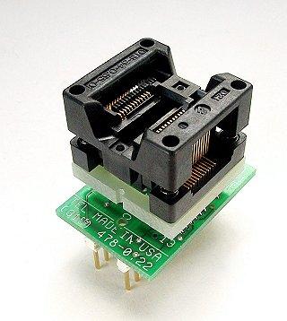 PA5111-24SS-3 Programming Adapter for 24 Pin SSOP Atmel T87C5111 in Atmel Spec'd Footprint