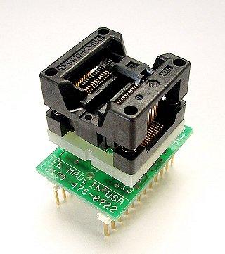 PA5111-24SS-6 Programming Adapter for 24 Pin SSOP Atmel T87C5111 in Atmel Spec'd Footprint