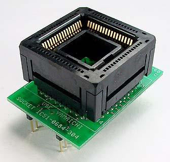 PA552-68 PLCC Programming Adapter for Philips 87C552 in 87C52 Footprint