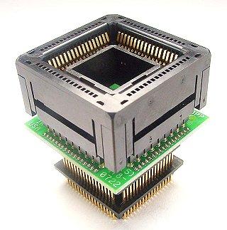 PA68-PP Prototyping Adapter for 68 Pin PLCC. Wired 1:1