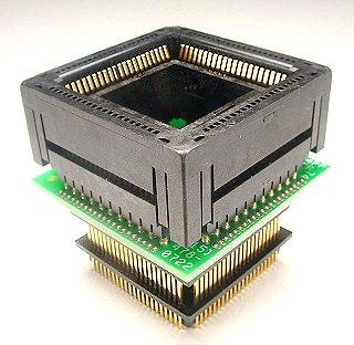 PA84-PP Prototyping Adapter for 84 Pin PLCC. Wired 1:1