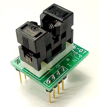 PA8SO6-OT Programming Adapter for 8 Pin SOIC Wired 1:1