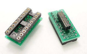 PA-DSO-1803 SOIC Emulator Adapter Board - 18 Pin DIP 0.3" Board to Receptacle for SO-Plugs