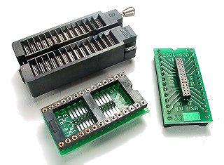 PA-DSO-2806Z Emulator Adapter for 28 pin SOIC with DIP 0.6