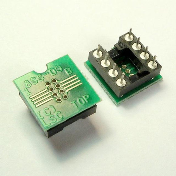 PA-SSD3SM18-08  SMT to Thru-Hole for 8 Pin SSOP - TSSOP