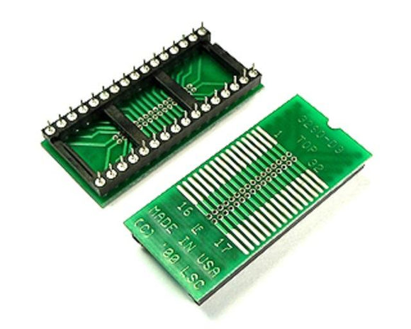 PA-SOD6SM18-32 SMT to Thru-Hole for 32 Pin SOIC 450 Mil